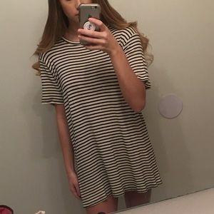 Brandy Melville Striped T-shirt Dress